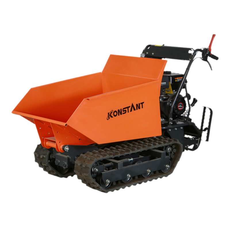 Konstruksi Crawler Mini Dumper - Sistem Hidrolik Daya Pemuatan Self 9.0HP Disesuaikan 9.0hp 